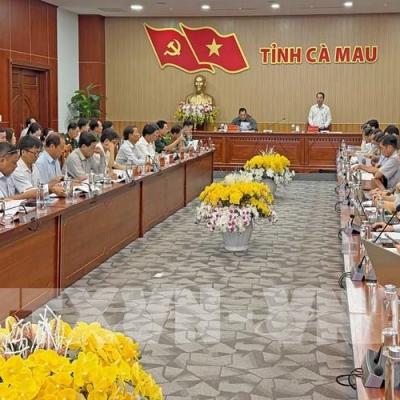 CÀ MAU: Điều chỉnh quy hoạch Tỉnh, xác lập mô hình tăng trưởng mới đến năm 2045